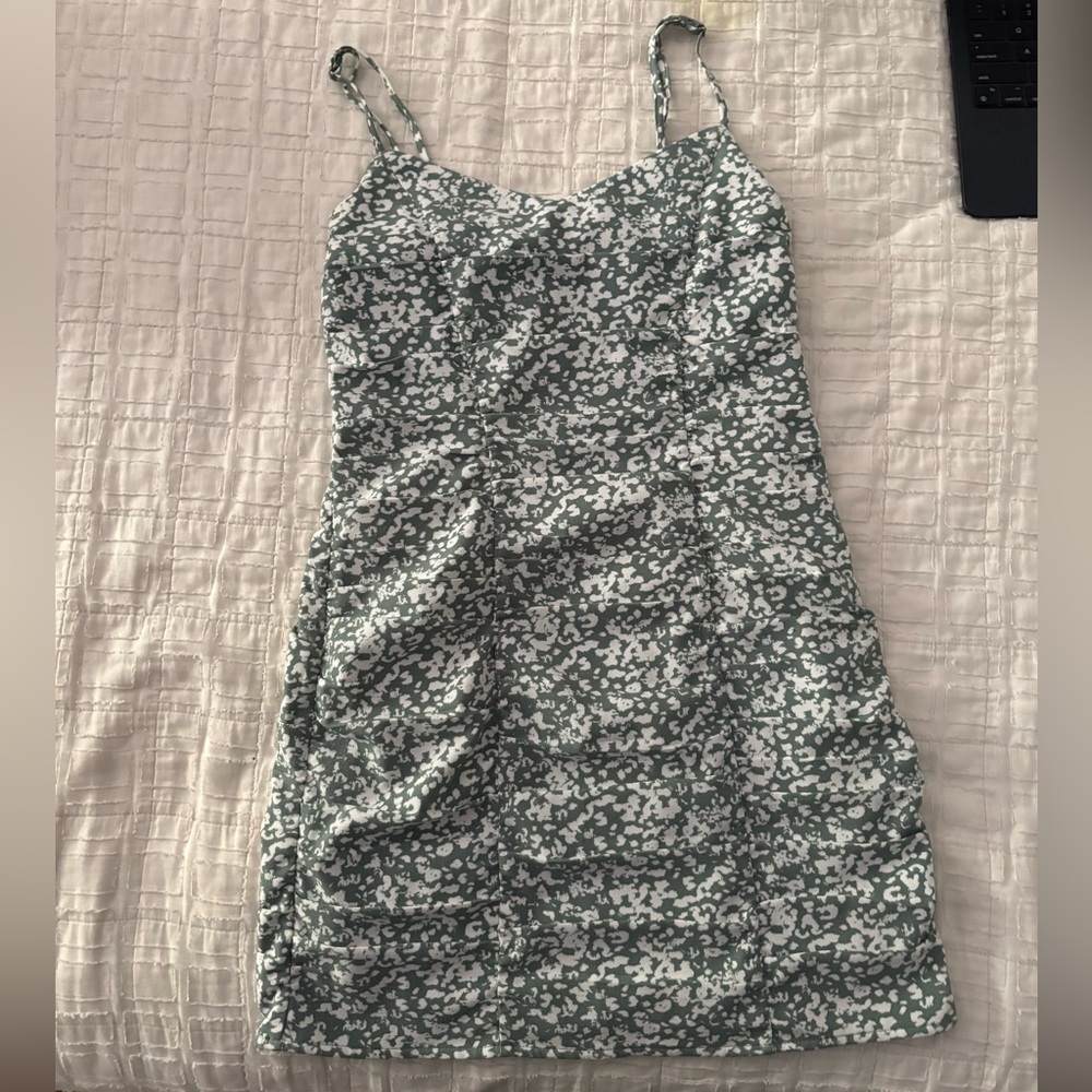 Abercrombie Green Mini Dress! Size XS